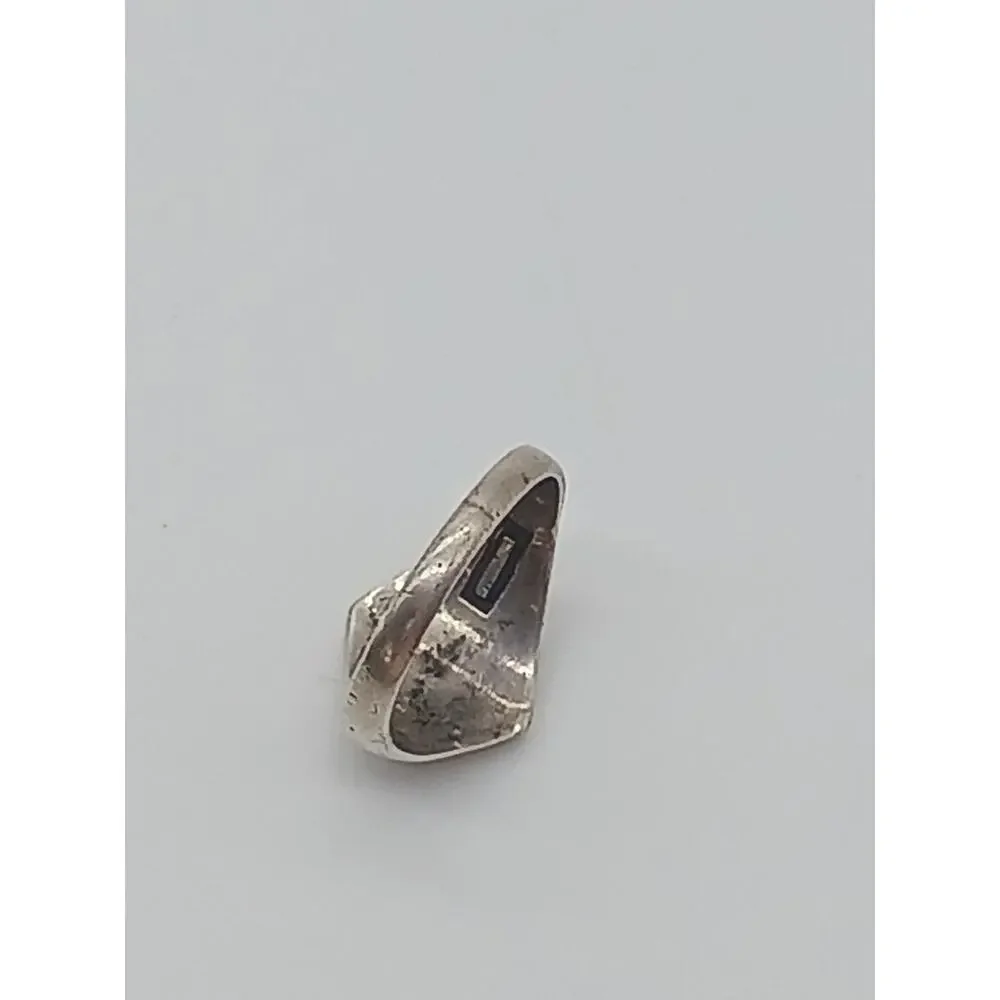 Vintage Sterling Silver Cub Scouts Ring BSA Signet Style Youth Jewelry Size 7